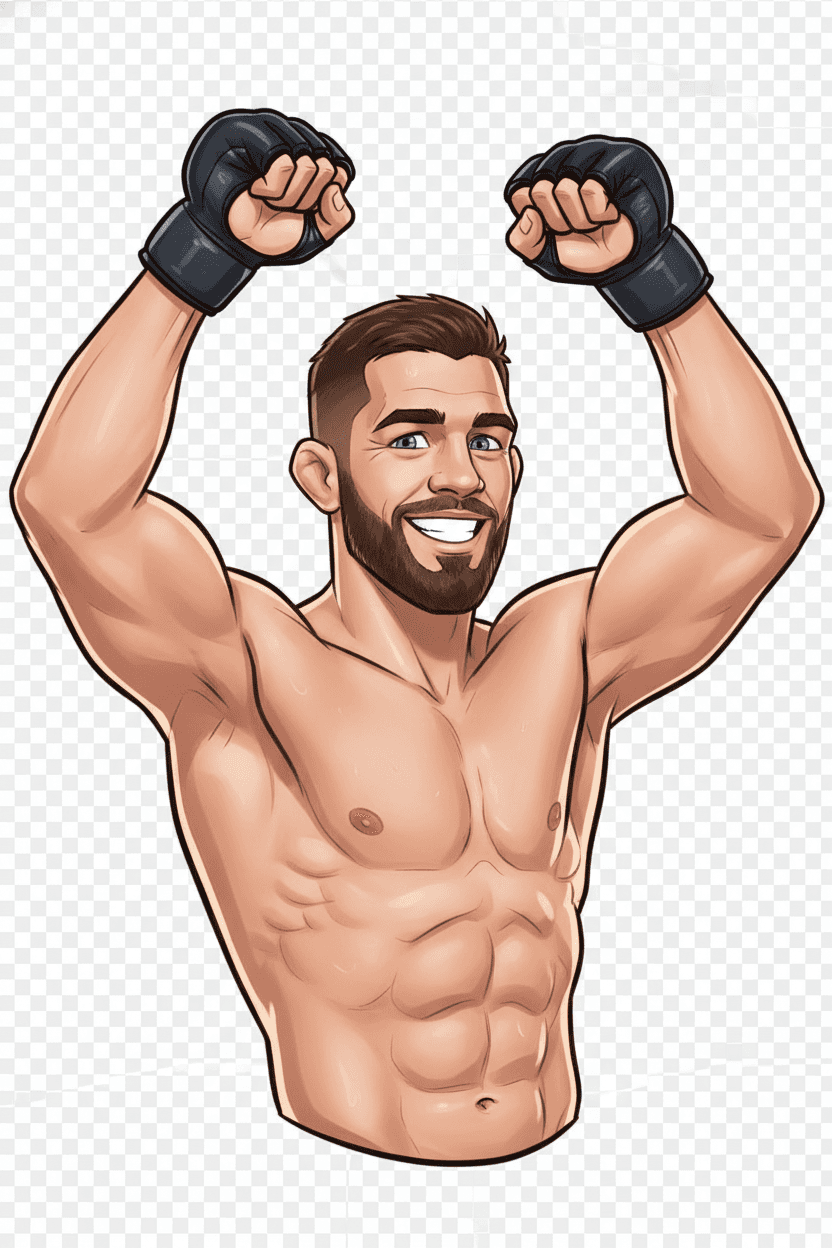 Jared Cannonier editorial illustration